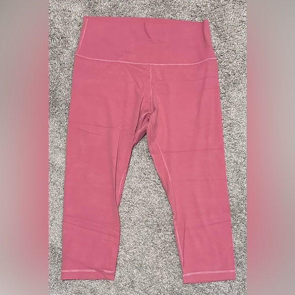 Lululemon Align crop 21” in Lush sz 12 - Picture 1 of 3